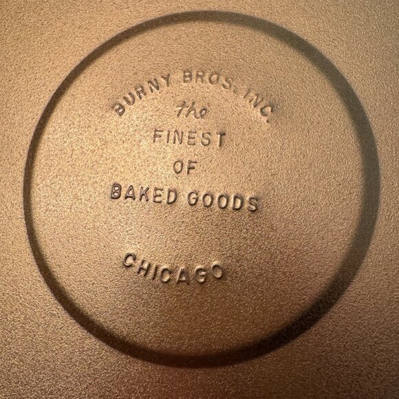 Vintage Burny Bros. Inc. Baked Goods Tin, Chicago - made by Guildcraft Cookies s - Picture 10 of 16